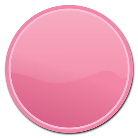 Pink Circle Corrugated Plastic Sign